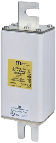 NHU2XL gPV 200A/1500V DC UL