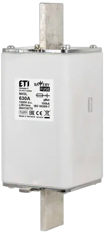 NH3L gBat 500A/1500V DC