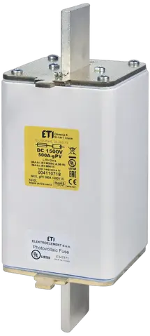 NH3L gPV 450A/1500V DC 70kA