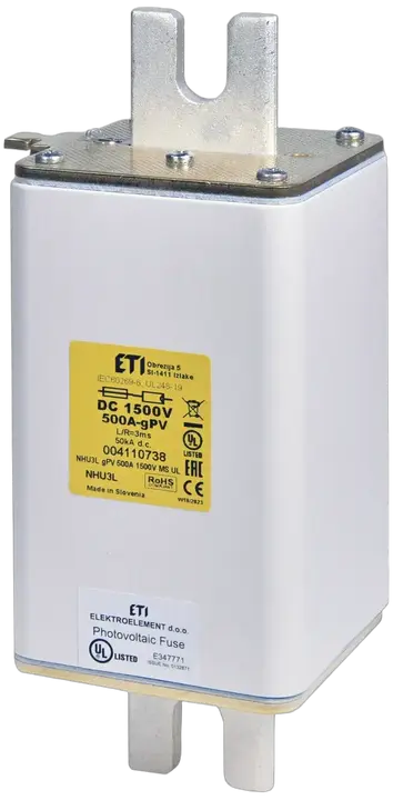 Image of NHS3L/MS gPV 315A/1500V DC UL
