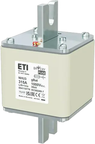 NHU3 gBat 315A/1000V DC