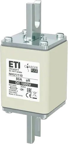 Image of NHU1/110 aR 80A/1000V DC