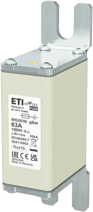 Image of NHU00/90 gBat 63A/1000V DC