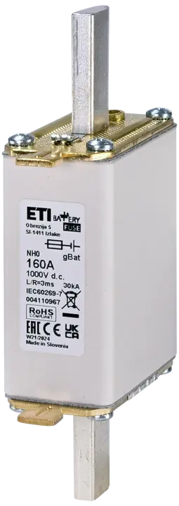 Image of NH0 gBat 160A/1000V DC