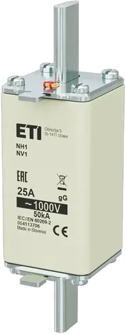 Image of NH1/85 gG 25A/1000V