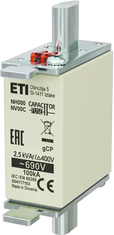 Image of NH000 gCP 2,5kVAr/690V
