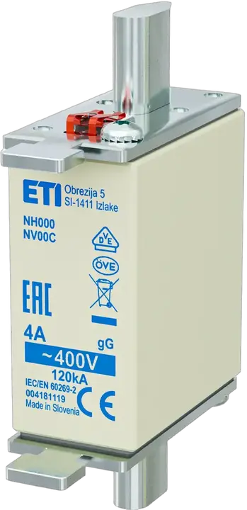 Image of NH000 gG 4A/400V korr.