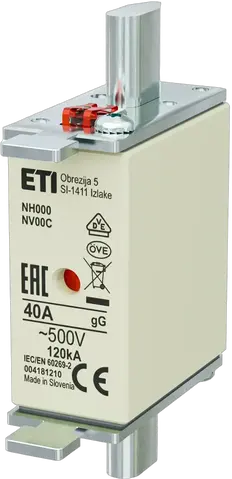 NH000 gG 40A/500V