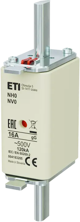 Image of NH0 gG 16A/500V