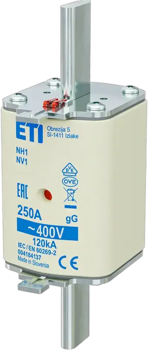Image of NH1 gG 250A/400V korr.