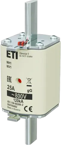 Image of NH1 gG 25A/800V