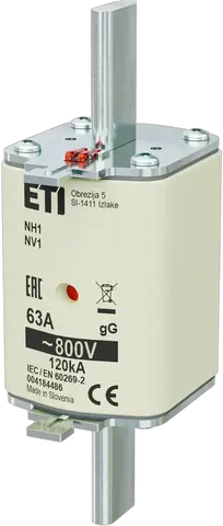 Image of NH1 gG 63A/800V