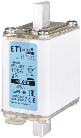 NH00 gS 80A/800V
