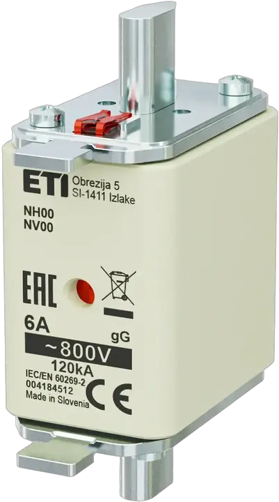 Image of NH00 gG 6A/800V