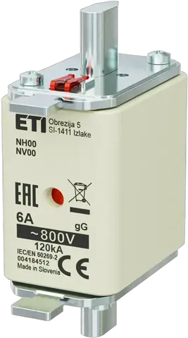 NH00 gG 6A/800V