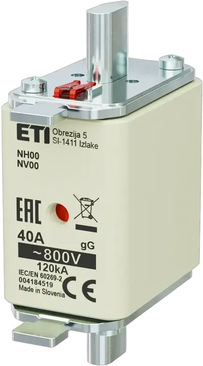 Image of NH00 gG 40A/800V
