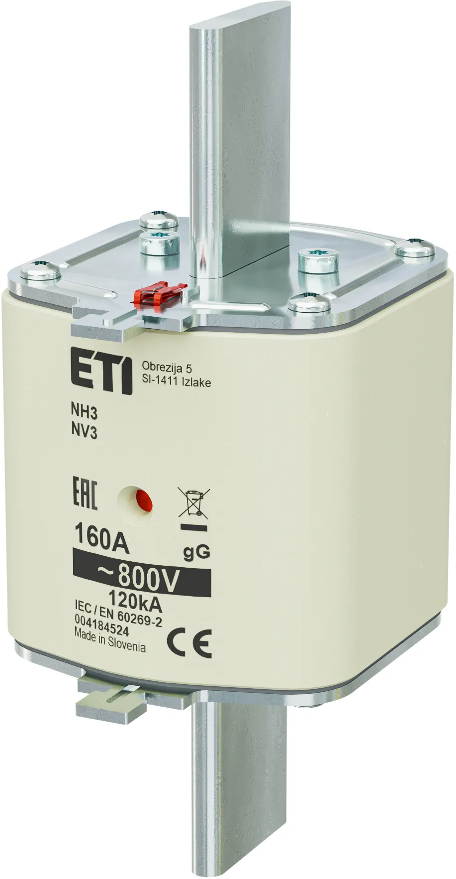 NH3 gG 160A/800V - Etigroup - Etigroup