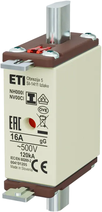 Image of NH000/I gG 16A/500V