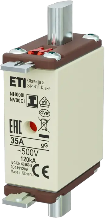 Image of NH000/I gG 35A/500V