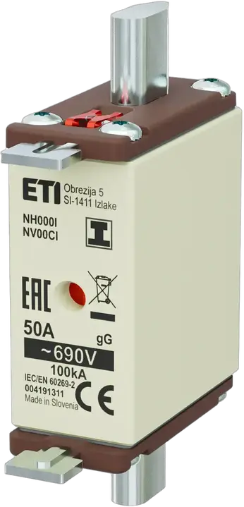 Image of NH000/I gG 50A/690V