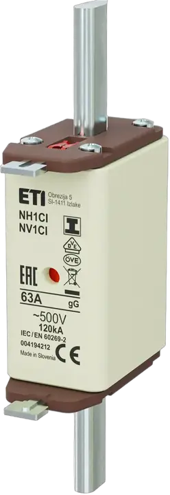 Image of NH1C/I gG 63A/500V