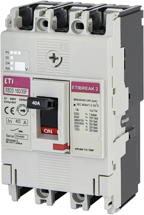Image of EB2S 160/3SF 40A 3p