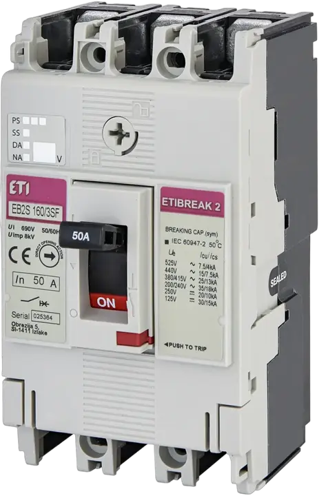 Image of EB2S 160/3SF 50A 3p