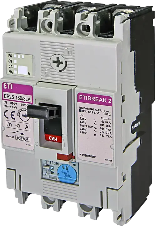 Image of EB2S 160/3LA 63A 3p