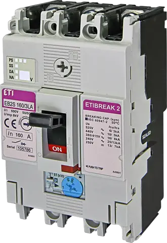 EB2S 160/3SA 25A 3p