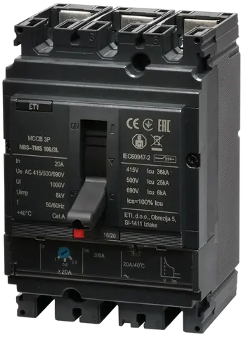 Image of NBS-TMS 100/3L  20A 3P
