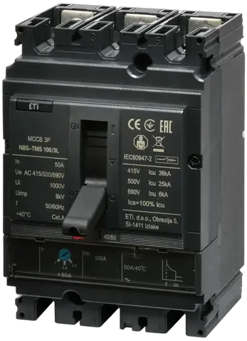 Image of NBS-TMS 100/3L  50A 3P