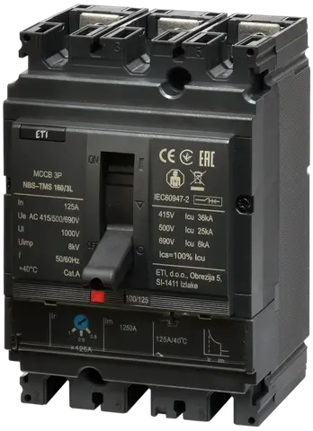 Image of NBS-TMS 160/3L 125A 3P