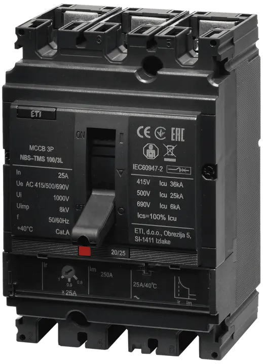 Image of NBS-TMS 100/3L  25A 3P