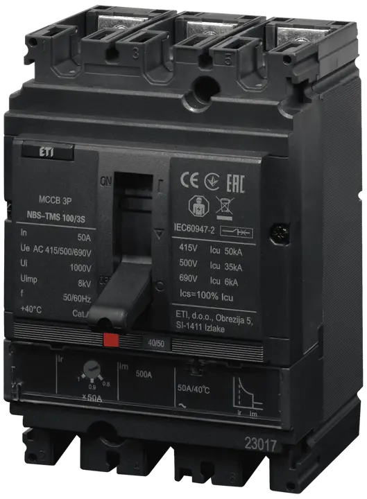 Image of NBS-TMS 100/3S  50A 3P
