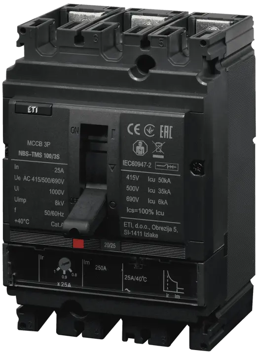 Image of NBS-TMS 100/3S  25A 3P