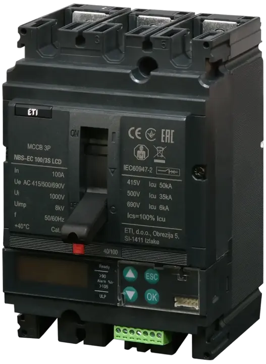 Image of NBS-EC 100/3S LCD 100A 3P