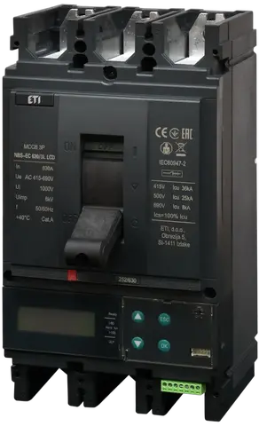 NBS-EC 630/3L LCD 630A 3P