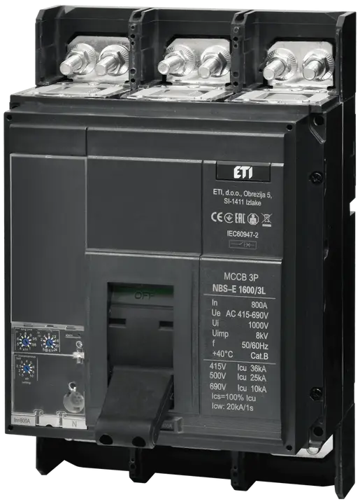 Image of NBS-E 1600/3L 800A 3P
