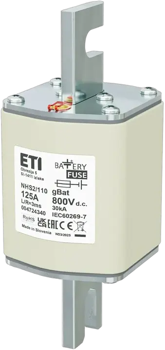 Image of NHS2/110 gBat 125A/800V DC